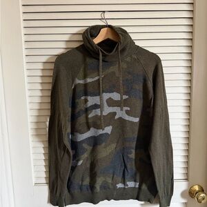 Express Olive Knit Sweater